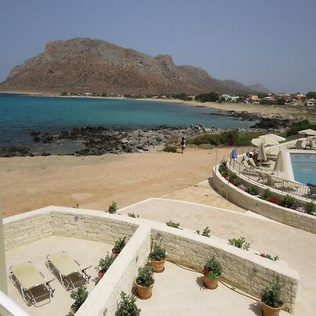 Blue Beach Villas Apartments Stavros  Bagian luar foto