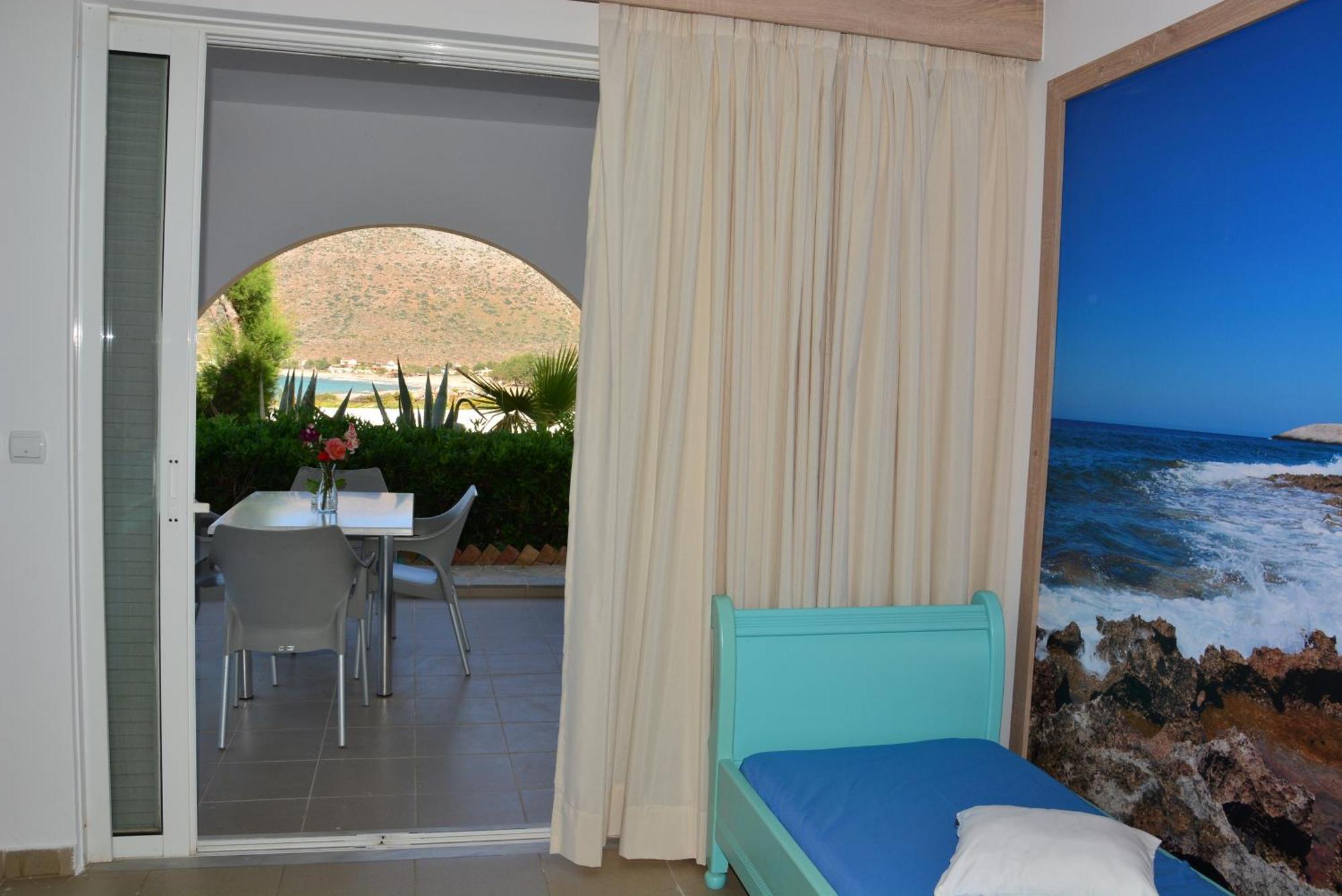 Blue Beach Villas Apartments Stavros  Ruang foto