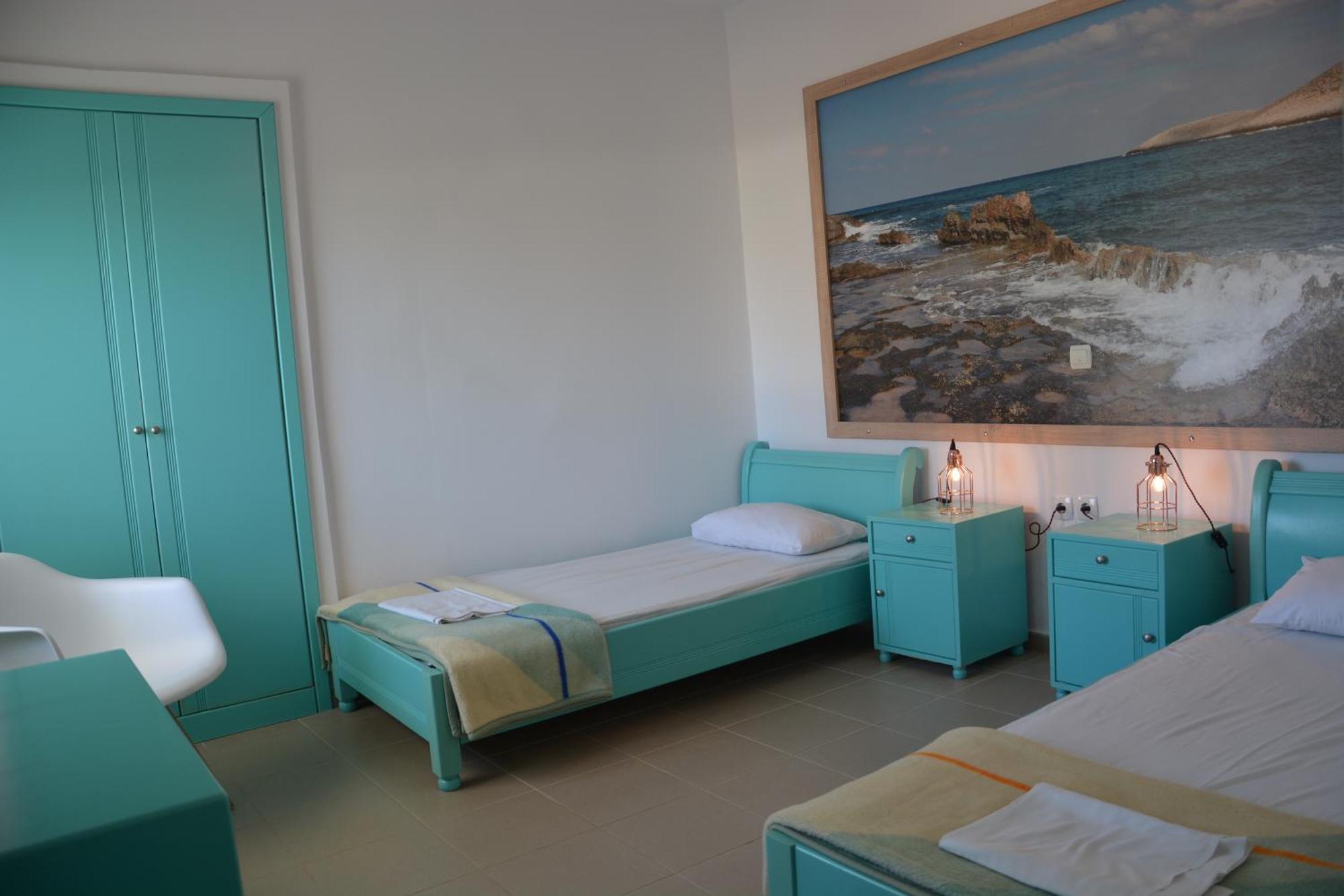 Blue Beach Villas Apartments Stavros  Ruang foto