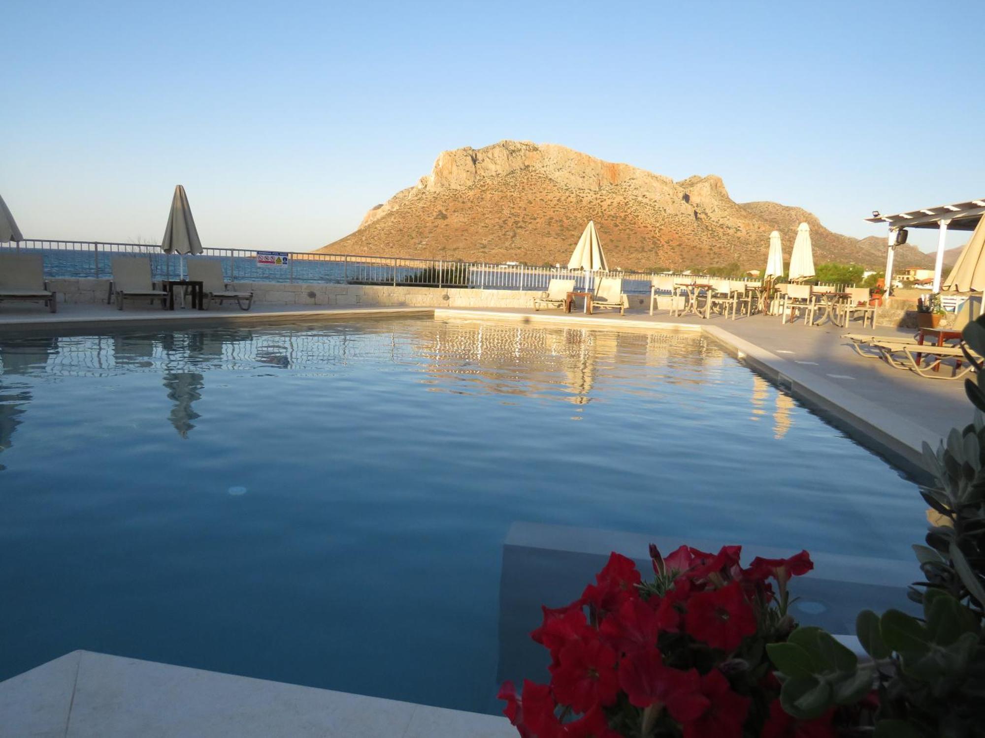 Blue Beach Villas Apartments Stavros  Bagian luar foto