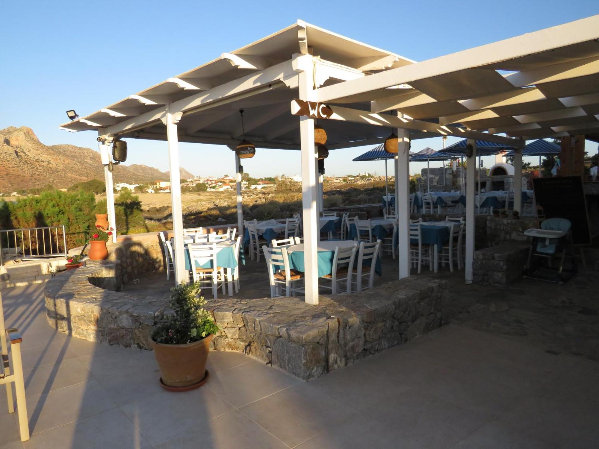 Blue Beach Villas Apartments Stavros  Bagian luar foto