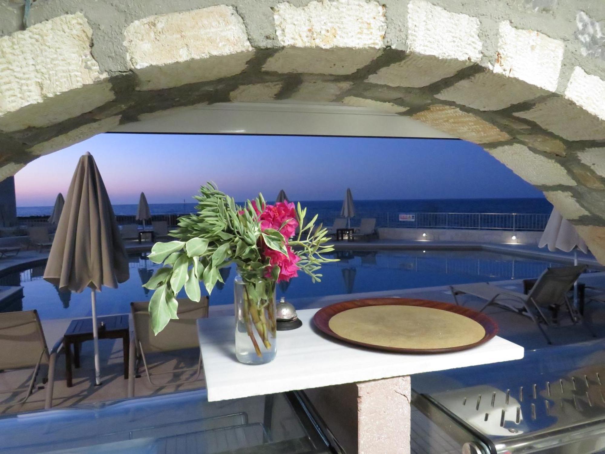Blue Beach Villas Apartments Stavros  Bagian luar foto