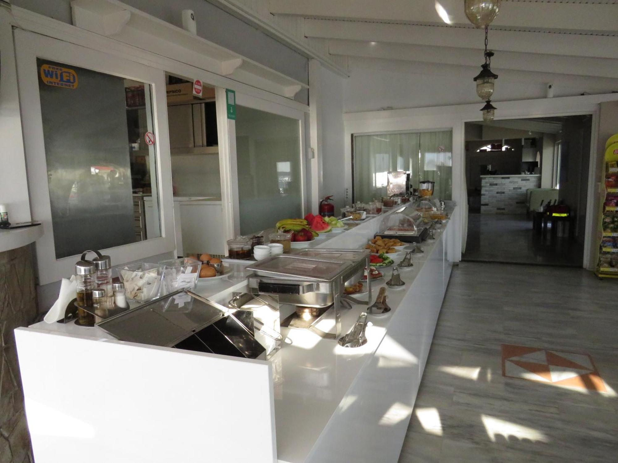 Blue Beach Villas Apartments Stavros  Bagian luar foto