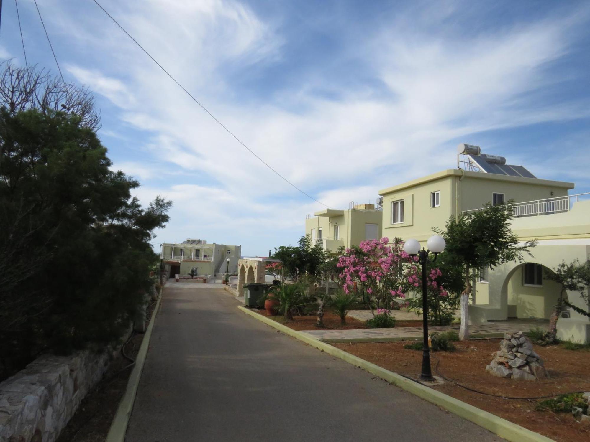 Blue Beach Villas Apartments Stavros  Bagian luar foto