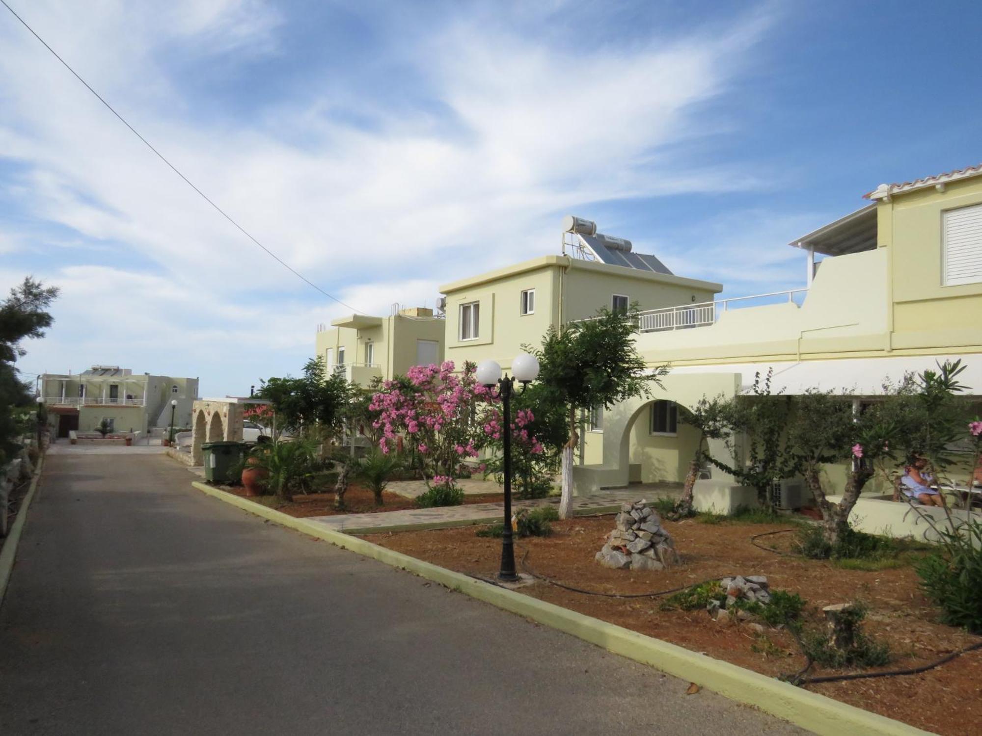 Blue Beach Villas Apartments Stavros  Bagian luar foto