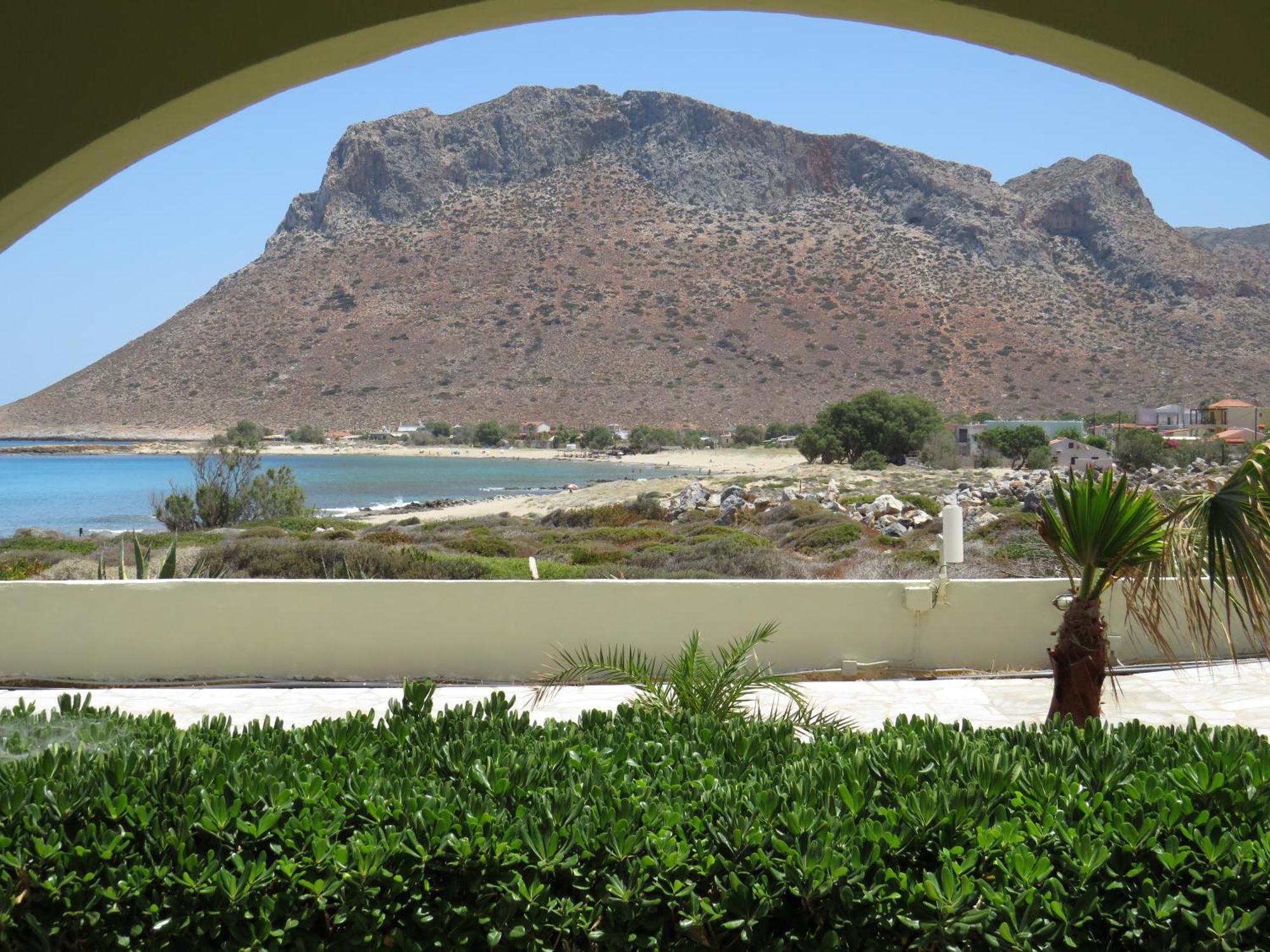 Blue Beach Villas Apartments Stavros  Bagian luar foto