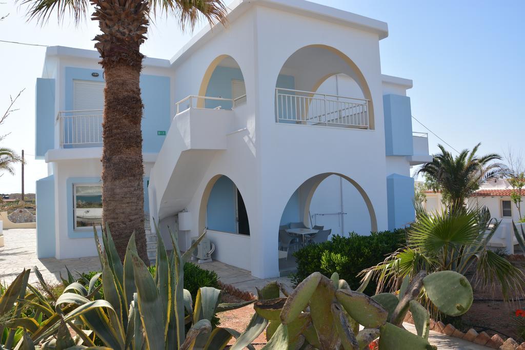 Blue Beach Villas Apartments Stavros  Bagian luar foto