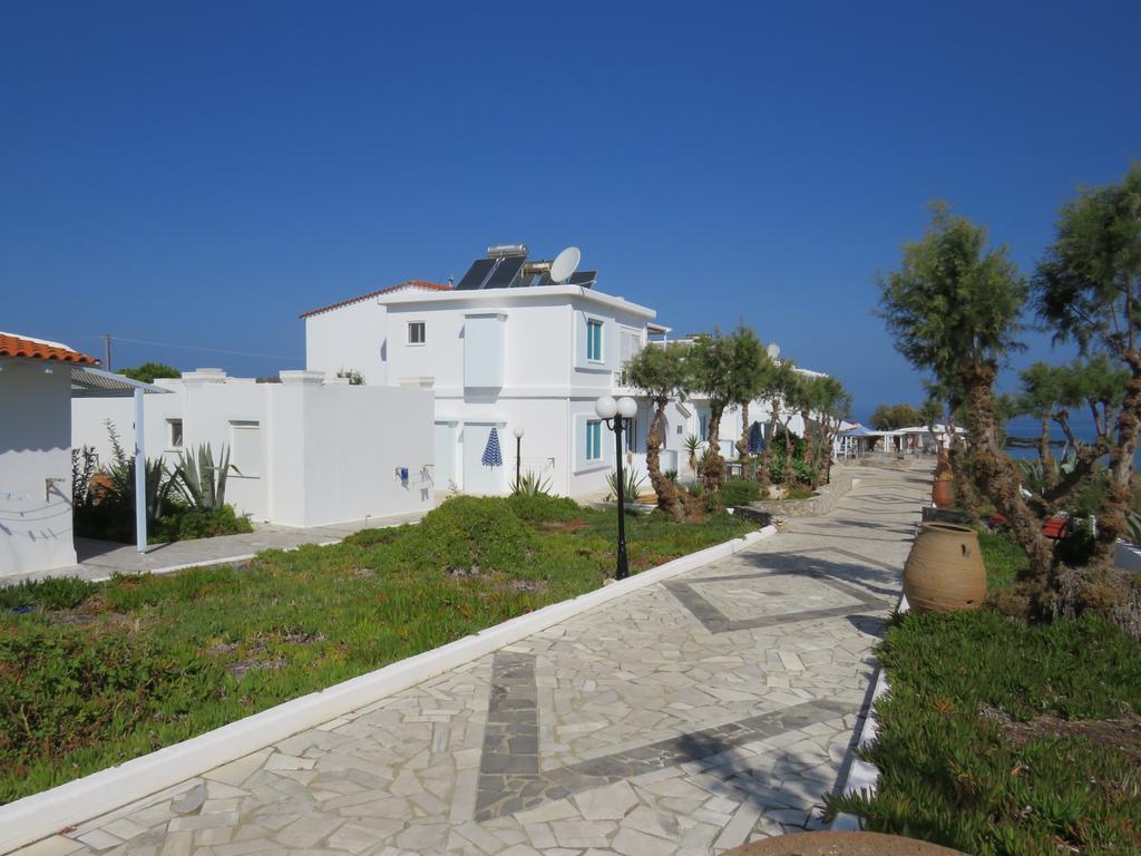 Blue Beach Villas Apartments Stavros  Bagian luar foto