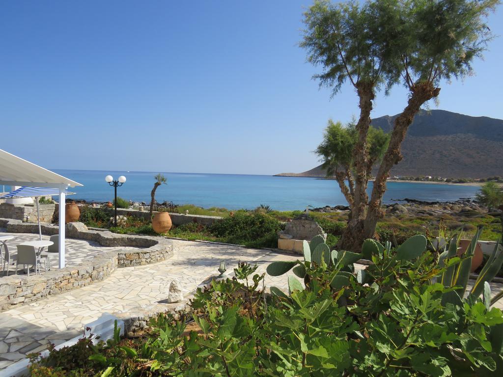Blue Beach Villas Apartments Stavros  Bagian luar foto