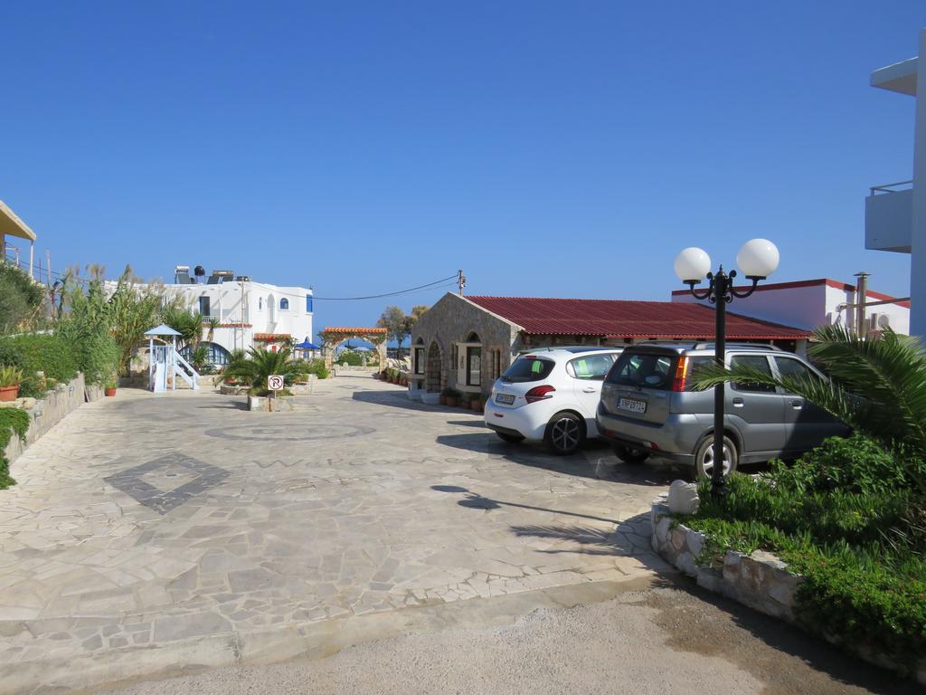 Blue Beach Villas Apartments Stavros  Bagian luar foto