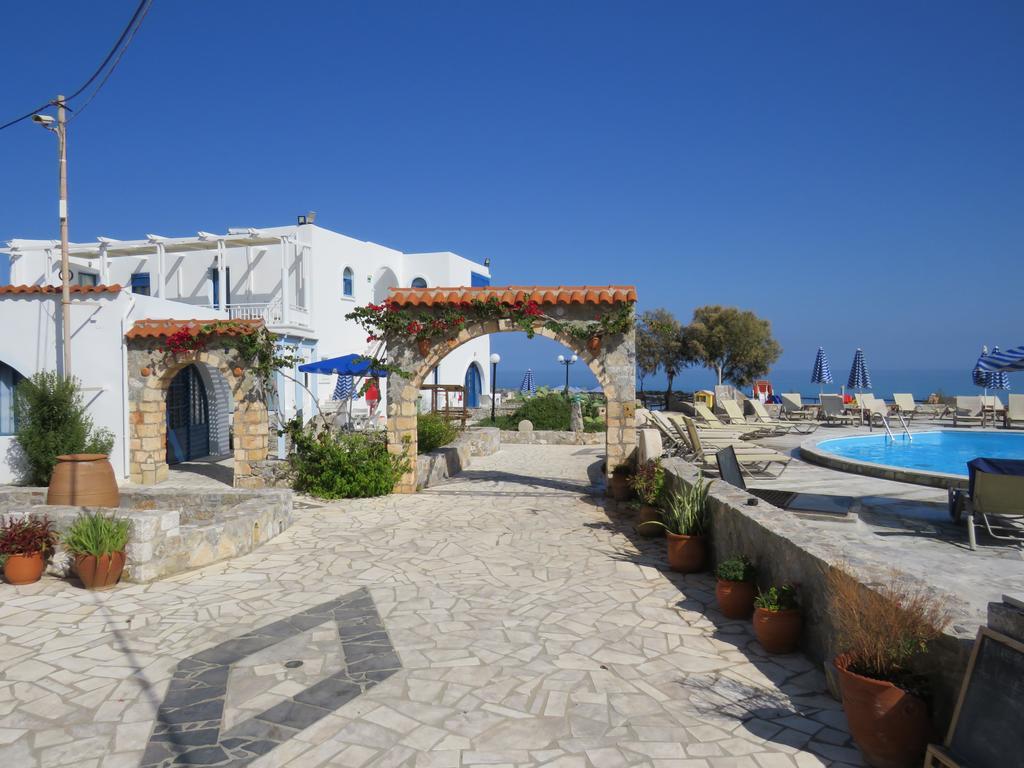 Blue Beach Villas Apartments Stavros  Bagian luar foto