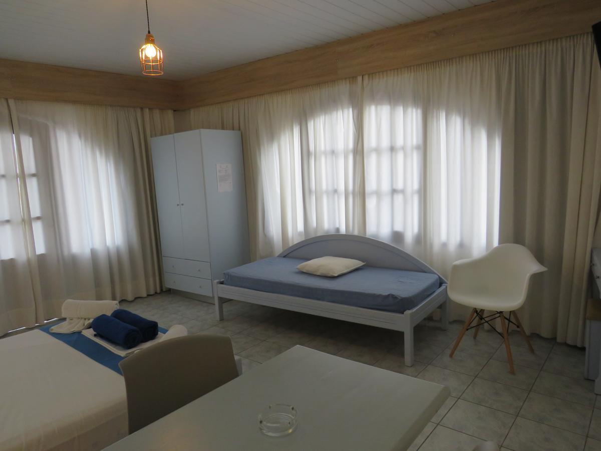 Blue Beach Villas Apartments Stavros  Bagian luar foto
