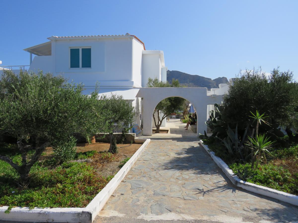 Blue Beach Villas Apartments Stavros  Bagian luar foto